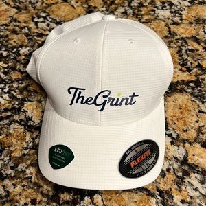 White golf hat